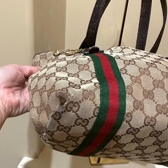 Gucci Sherri Line GG Padlock Tote with Charms - Picture 11 of 16